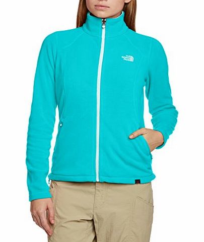 The North Face Womens Glacier Full Zip Fleece Jacket - Jaiden Green, Large