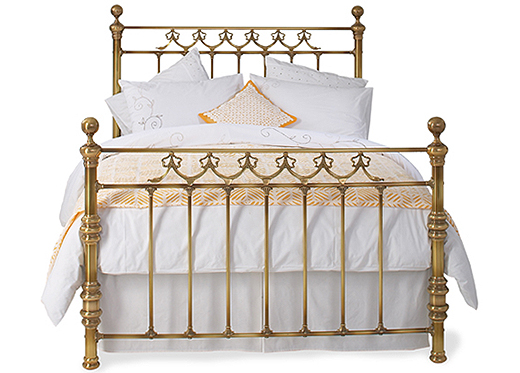 The original bedstead co ltd Double Braemore Bedstead - Brass
