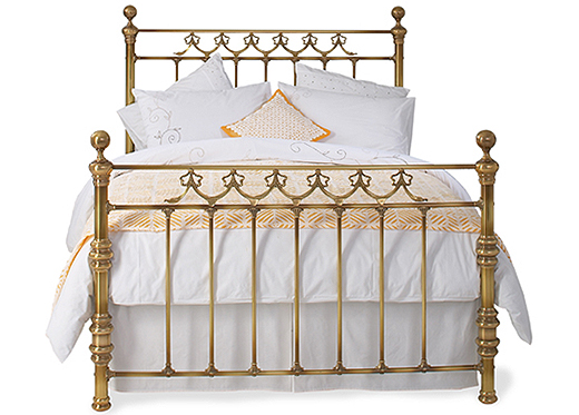 The original bedstead co ltd Kingsize Braemore Bedstead - Brass