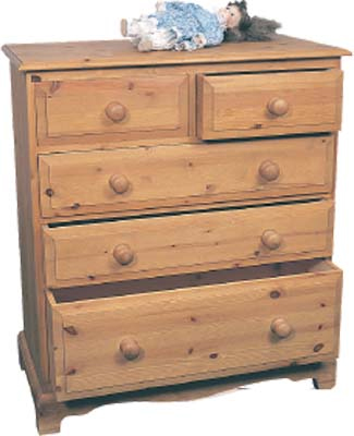 CHEST OF DRAWERS 2plus3 ROMNEY
