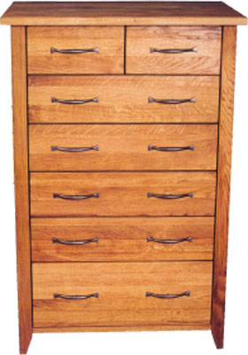 CHEST OF DRAWERS OAK