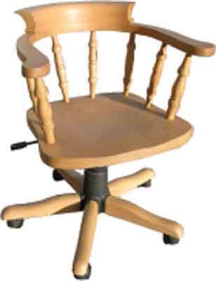 The Pine Factory OFFICE CHAIR SMOKERS BOW