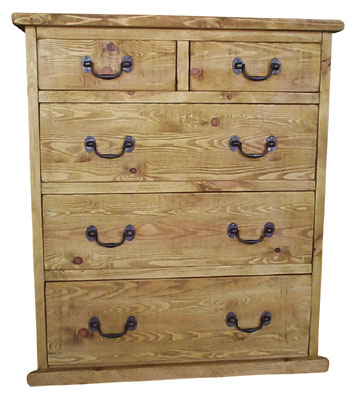The Pine Factory Rough Sawn Chest of Drawers