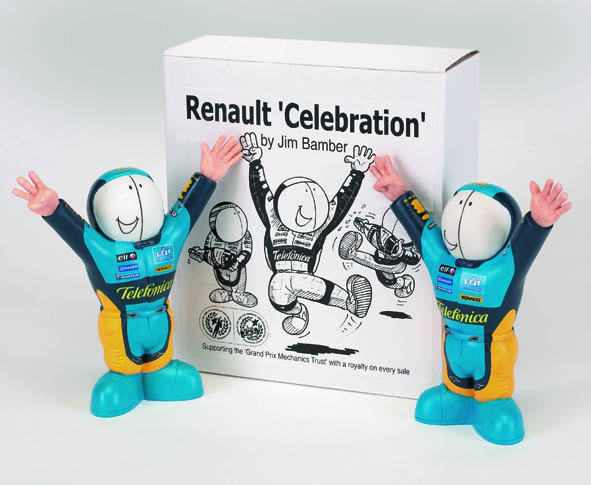 Celebration Renault F1 Pit Crew Figure