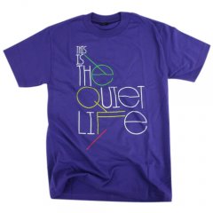 Mens The Quiet Life This Is Tee Purple