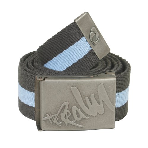 The Realm Mens The Realm Legacy Belt Charcoal/sky