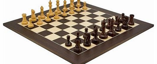 The Broadbase Grand Deluxe Rosewood Chess Set