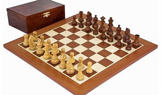 The Down Head Sheesham Championship Chess Set