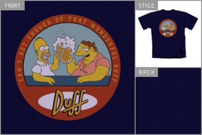 Simpsons (Homer And Barney) T-Shirt