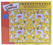 The Simpsons Impossipuzzle - Mmm... Puzzling!