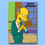 The Simpsons Mr. Burns Birthday
