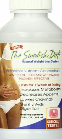 The Swedish Diet Natural Weight Loss System, 3.5 fl oz (105 ml)