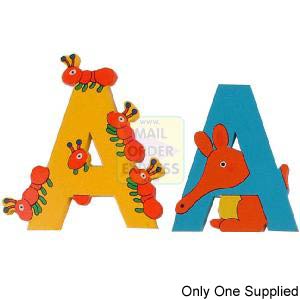The Toy Workshop Jungle Alphabet A