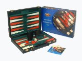 The Traditional Games Co Ltd Executive 11` Attache Case Backgammon