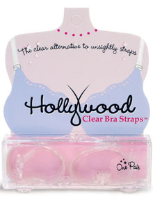 The Useful Chick Stuff Company Hollywood clear bra straps