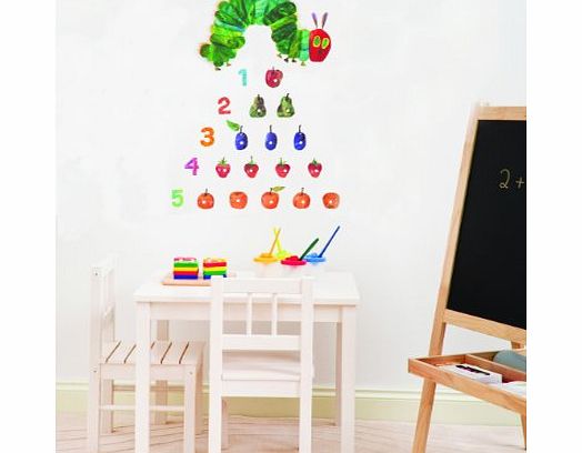 The Very Hungry Caterpillar - Number Wall Stickers