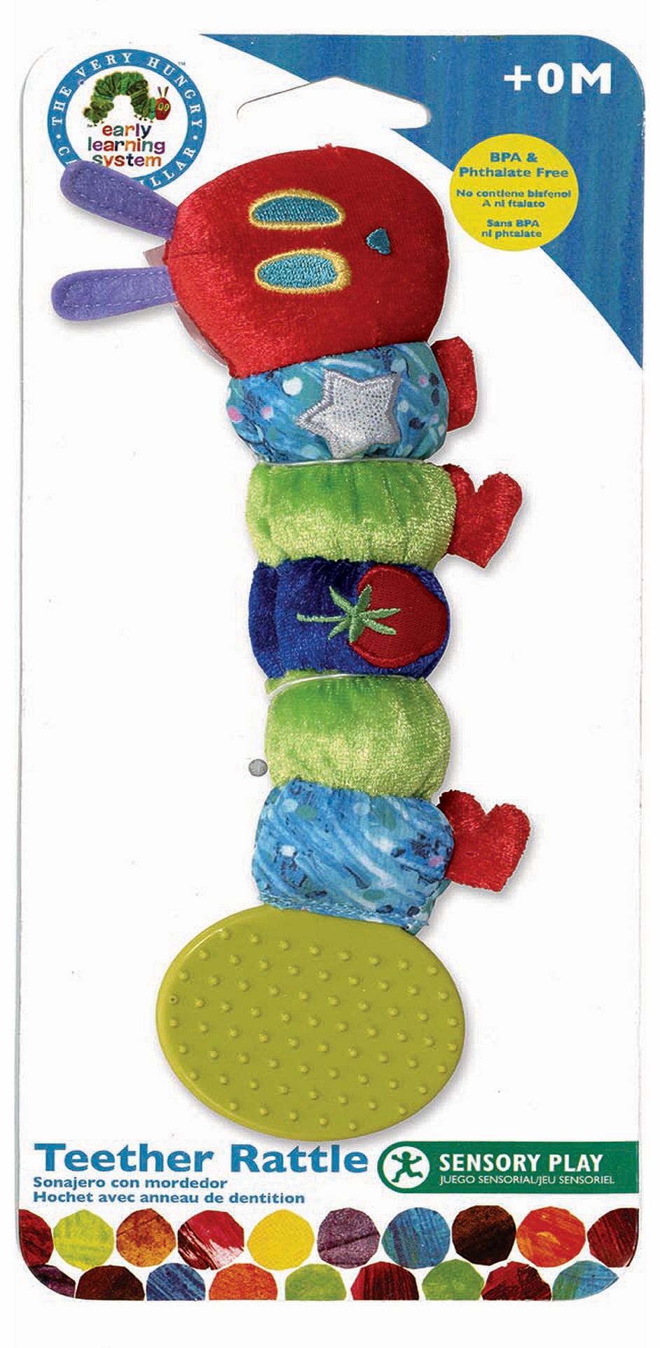 the Very Hungry Caterpillar Teether Rattle