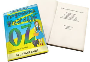 Wonderful Wizard of Oz Personalised Novel