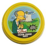 theinthing.com Simpsons Atomic Colour Changing Putty - Mr Burns (Green Putty)