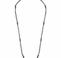 Alias silver ram necklace