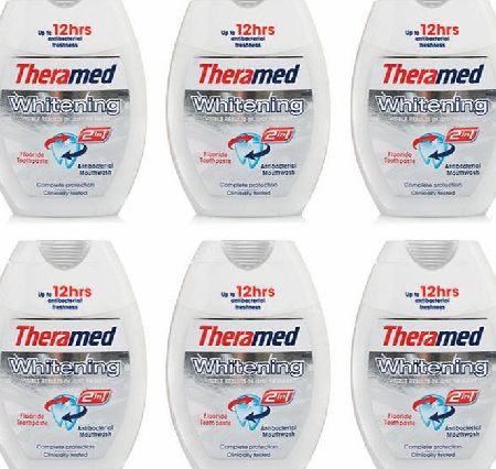 Theramed 2 In 1 Whitening 6 Pack