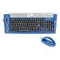 Xaser Keyboard & Mouse - Blue