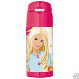 Barbie Funtainer Bottle With Pop Up Straw.