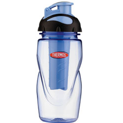 Hydro Sports Bottle with Ice Tube - 0.5 Litre Blue