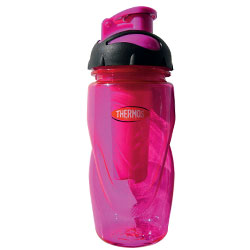 Hydro Sports Bottle with Ice Tube - 0.5 Litre Pink