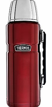 Thermos Vintage Flask, 1.2L, Red