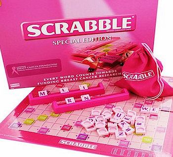 TheWorks Scrabble Pink Edition