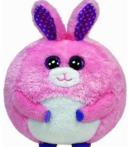 TheWorks TY Beanie Ballz - Carnation The Pink Easter Bunny