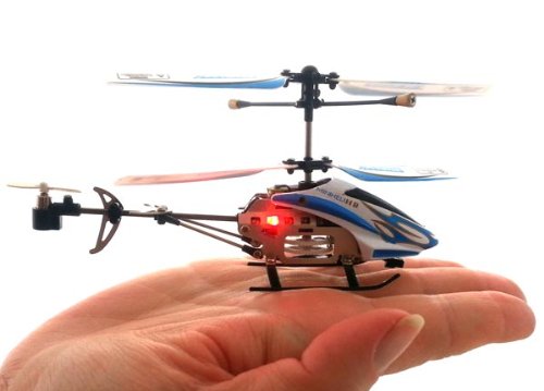 Thinkgizmos.com Remote Control Helicopter - Mini Gyro Zoomer RC Helicopter - Worlds Smallest Gyro Helicopter!