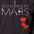 Thirty Seconds To Mars Rose Splatter