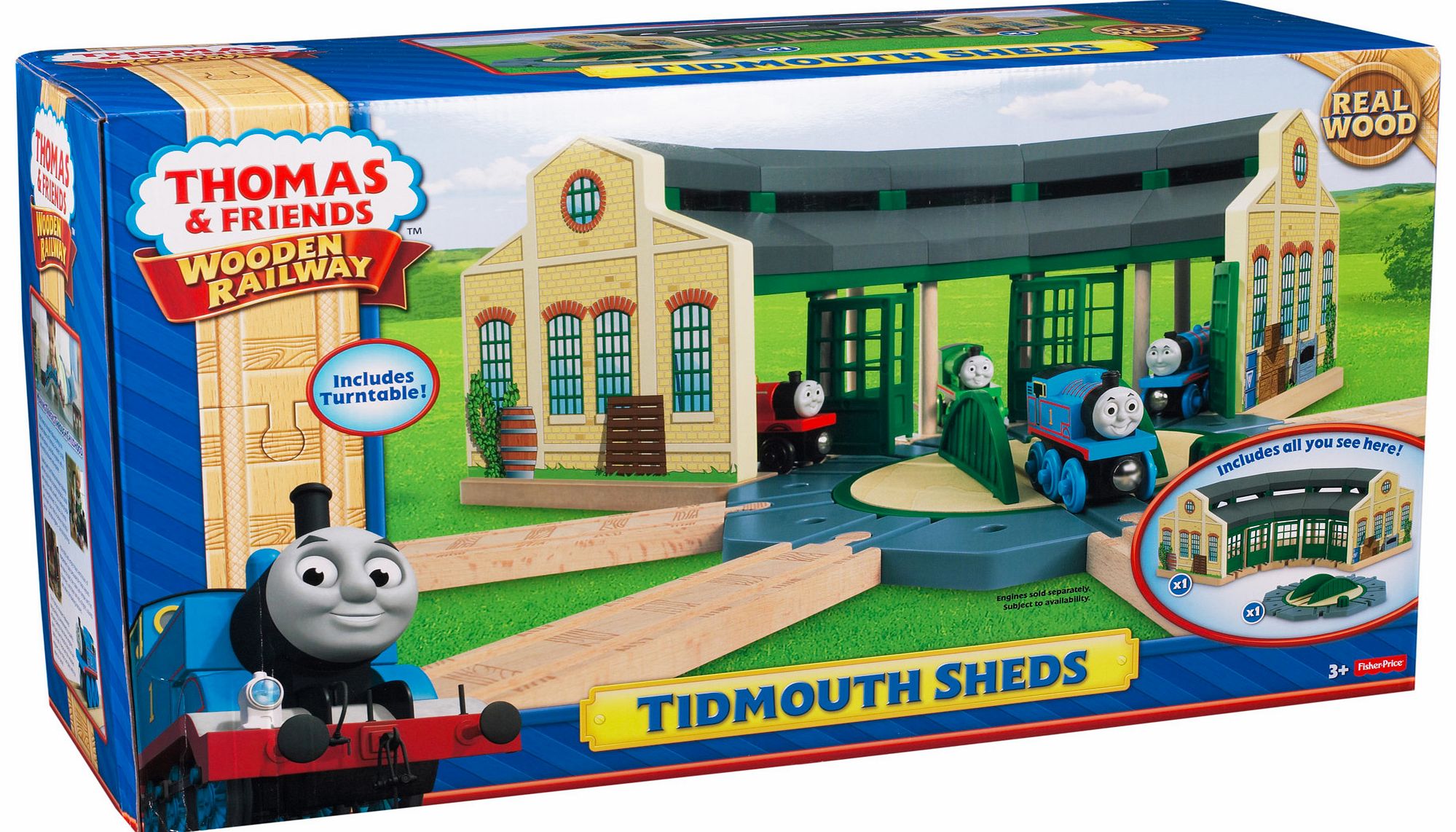 Wooden Railway Tidmouth Sheds