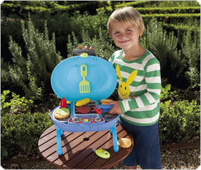 Thomas and Friends Blue Sizzlin`Barbeque