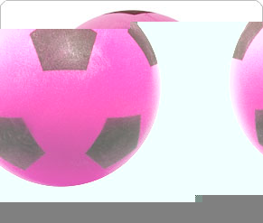 Pink Foam Football