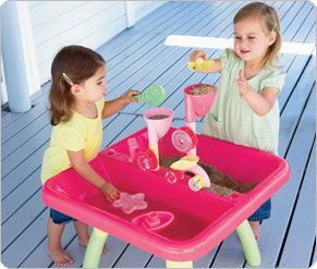 Thomas and Friends Pink Table Sand Pit