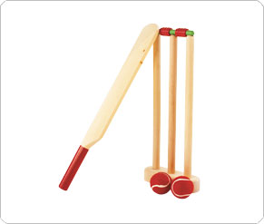 Thomas and Friends Wooden Cricket Set
