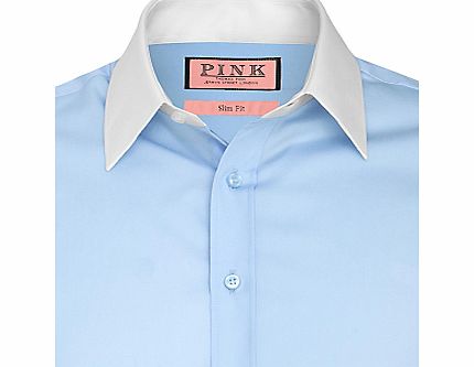 Winchester Plain Shirt, Pale Blue