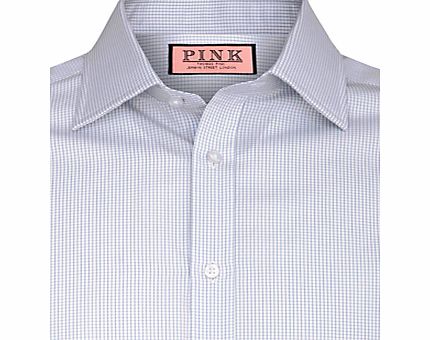 XL Sleeves Vienna Check Shirt, Pale