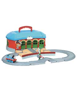 Thomas Take Along Work and Play Engine Shed
