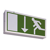 Voyager Economy Exit Sign Maintained 1x8W