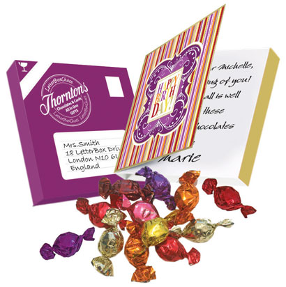 Letterbox Chocolates - Happy Birthday