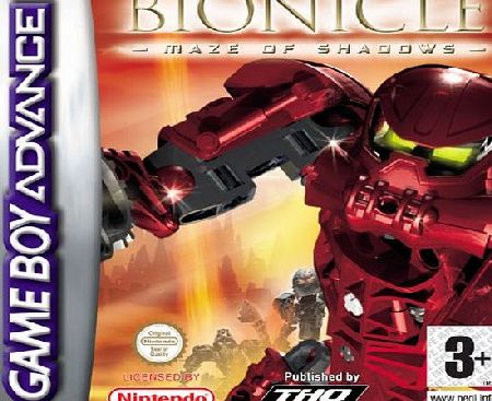THQ Bionicle Maze of Shadows GBA