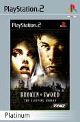 THQ Broken Sword 3 The Sleeping Dragon Platinum PS2