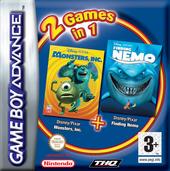 THQ Finding Nemo/Monsters- Inc GBA