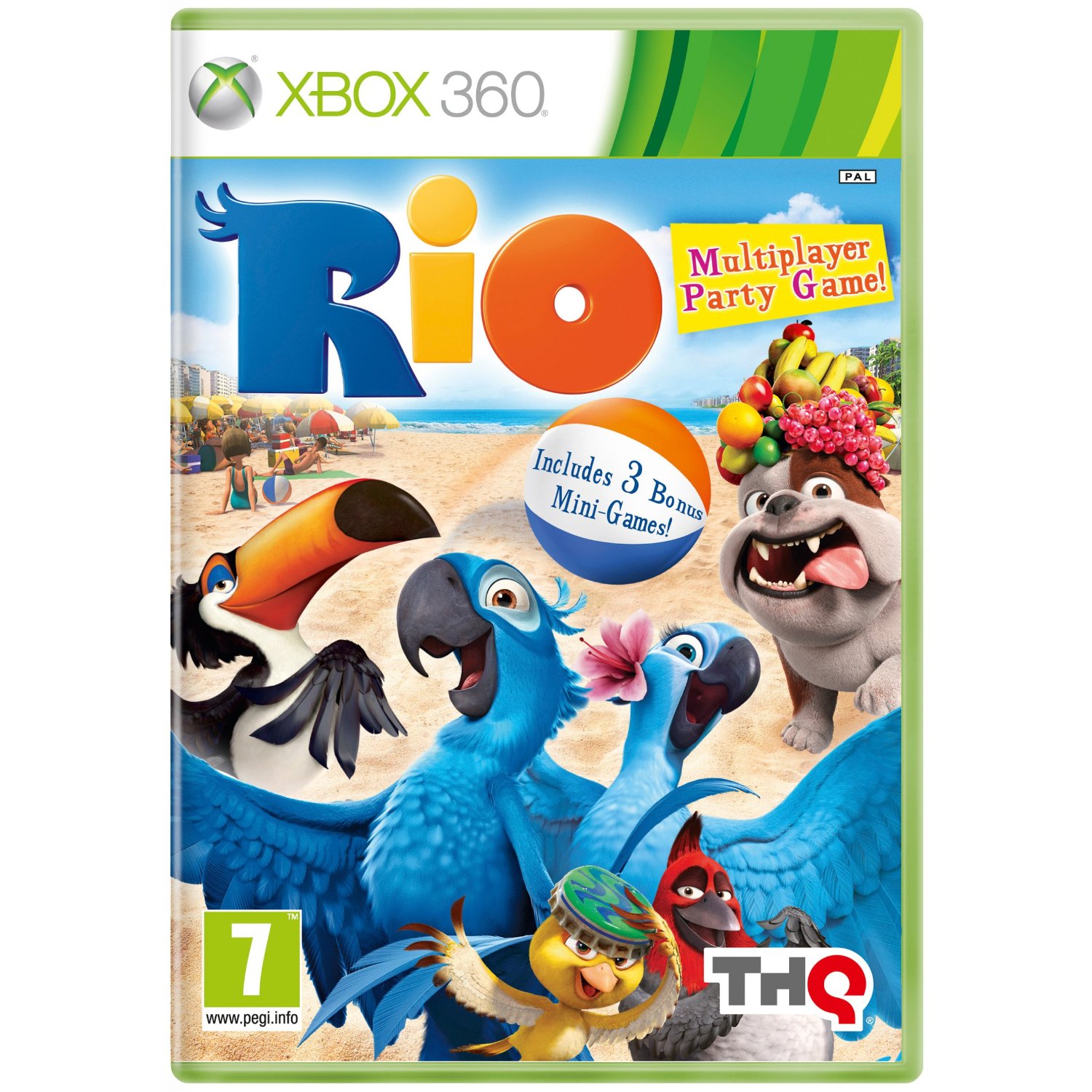 THQ Rio The Videogame Xbox 360