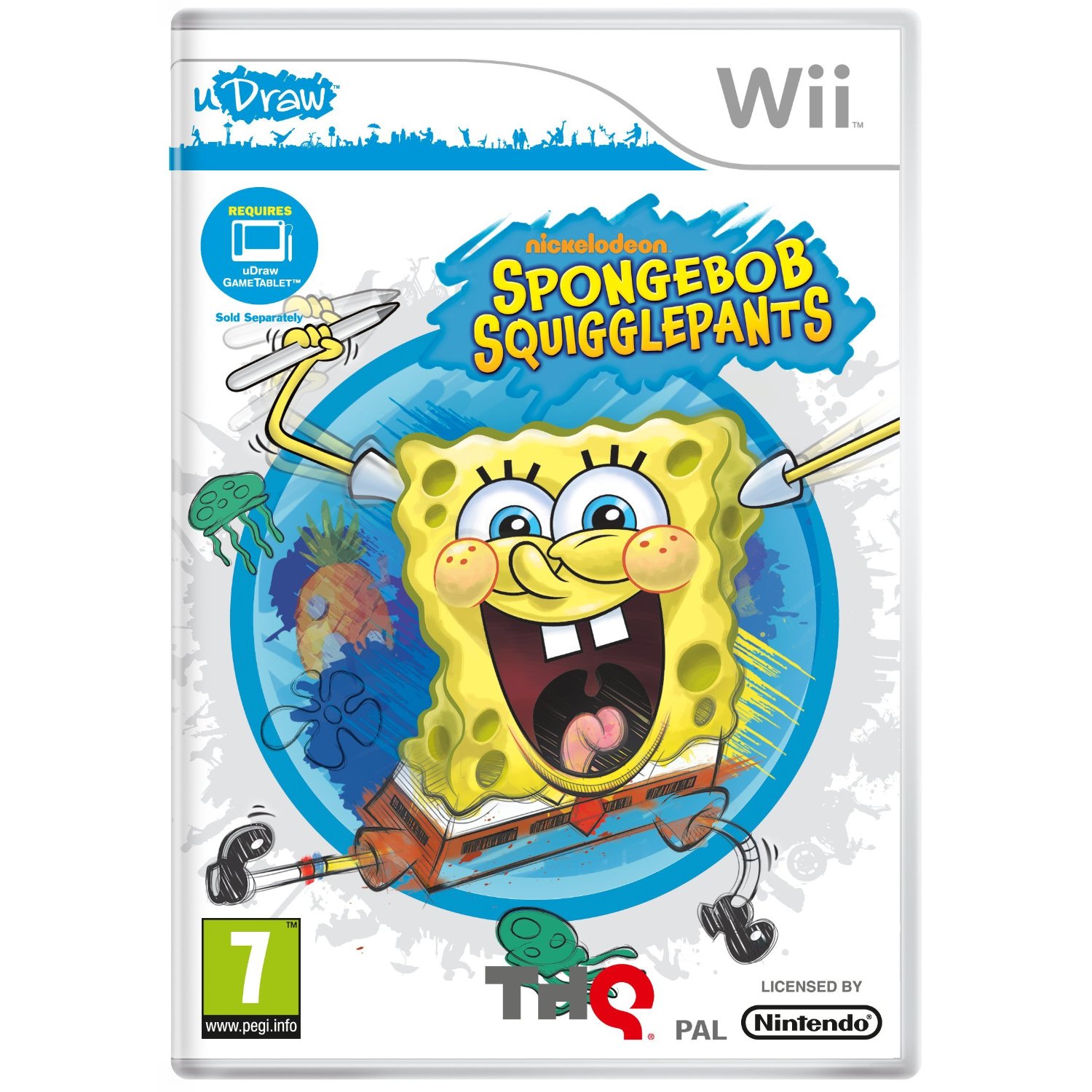 THQ Spongebob Squigglepants Wii
