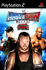 THQ WWE Smackdown Vs Raw 2008 PS2